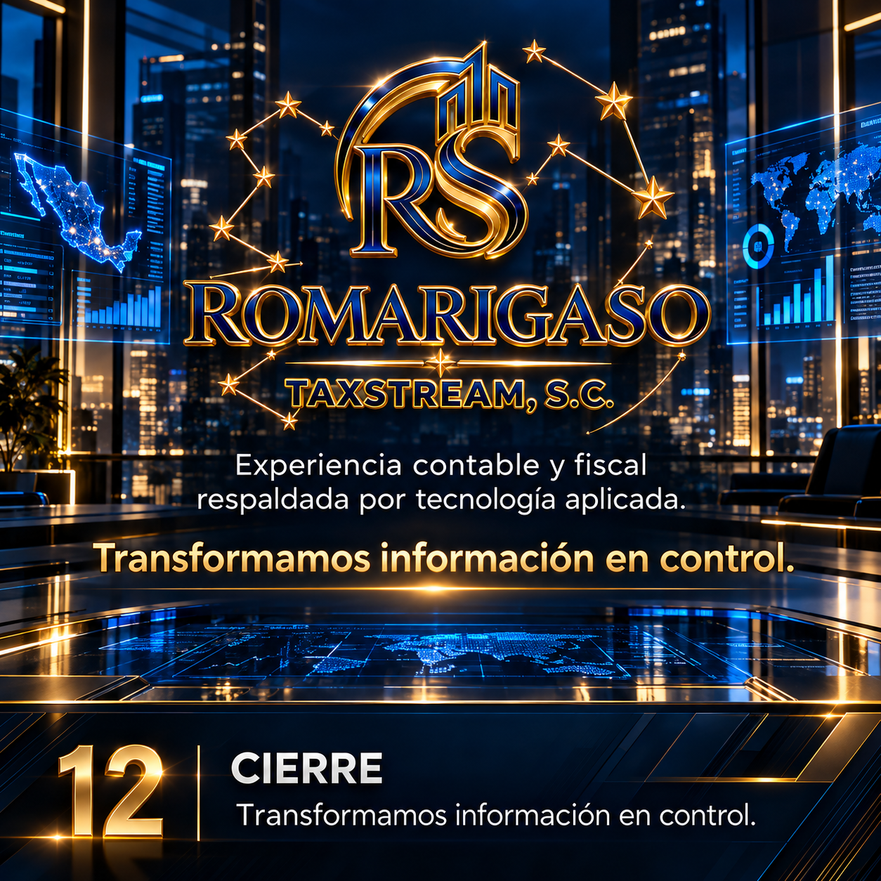 12 Cierre